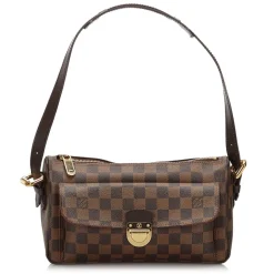 Louis Vuitton Vintage - Damier Ebene Ravello GM Bag - Brown - Damier Canvas and Leather Handbag - Luxury High Quality - Avvenice