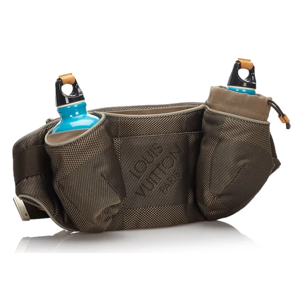 Louis Vuitton Vintage - Damier Geant Athens Olympics Jogging Belt Bag - Brown - Fabric Belt Bag - Luxury High Quality - Avvenice