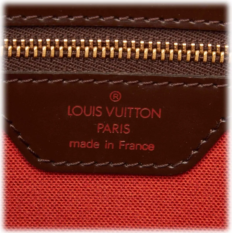 Louis Vuitton Vintage - Damier Ebene Nolita Bag - Brown - Damier Canvas and Leather Handbag - Luxury High Quality - Avvenice