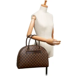 Louis Vuitton Vintage - Damier Ebene Nolita Bag - Brown - Damier Canvas and Leather Handbag - Luxury High Quality - Avvenice