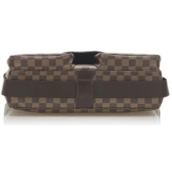 Louis Vuitton Vintage - Damier Ebene Broadway - Brown - Damier Canvas and Calf Leather Crossbody Bag - Luxury High Quality - Avvenice