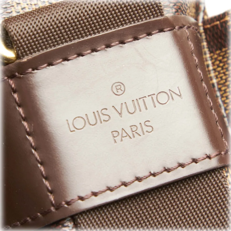 Louis Vuitton Vintage - Damier Ebene Broadway - Brown - Damier Canvas and Calf Leather Crossbody Bag - Luxury High Quality - Avvenice