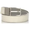 Louis Vuitton Vintage - Damier Infini Belt - White Silver - Leather Belt - Luxury High Quality - Avvenice