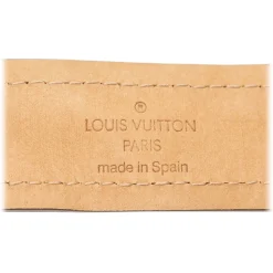 Louis Vuitton Vintage - Damier Azur San Tulle Belt - Blue White - Leather Belt - Luxury High Quality - Avvenice