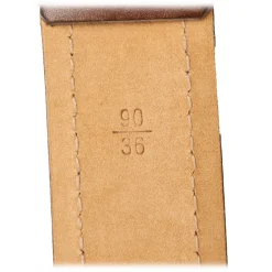 Louis Vuitton Vintage - Damier Azur San Tulle Belt - Blue White - Leather Belt - Luxury High Quality - Avvenice