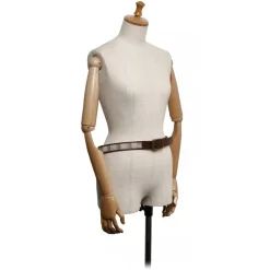 Louis Vuitton Vintage - Damier Azur San Tulle Belt - Blue White - Leather Belt - Luxury High Quality - Avvenice