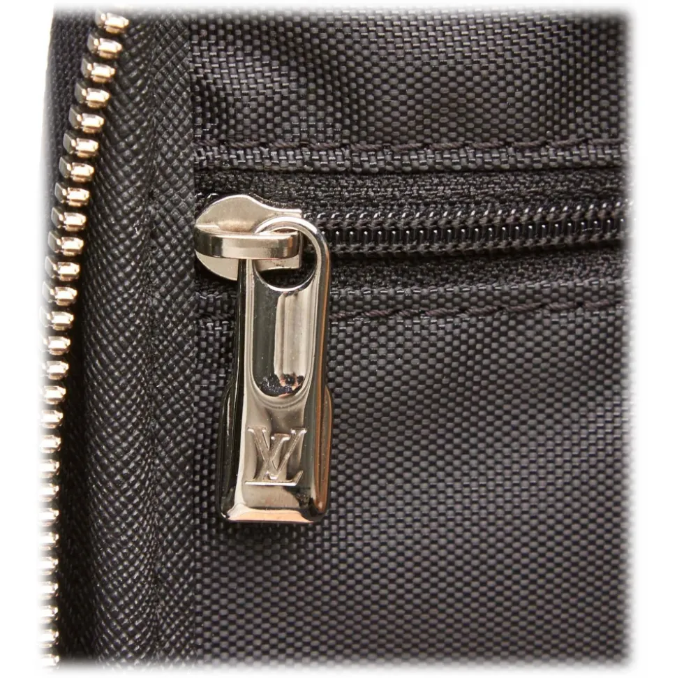 Louis Vuitton Vintage - Damier Graphite Pegase 55 - Black Gray - Damier Canvas and Leather Trolley - Luxury High Quality - Avvenice