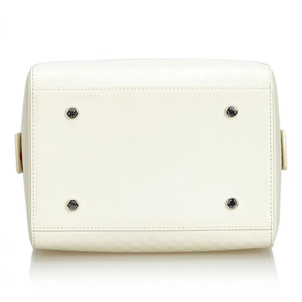 Louis Vuitton Vintage - Damier Facette Speedy Cube PM Bag - White - Damier Leather Handbag - Luxury High Quality - Avvenice