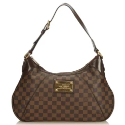 Louis Vuitton Vintage - Damier Ebene Thames GM Bag - Brown - Damier Canvas and Leather Handbag - Luxury High Quality - Avvenice