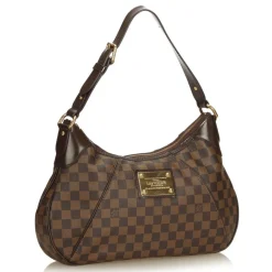 Louis Vuitton Vintage - Damier Ebene Thames GM Bag - Brown - Damier Canvas and Leather Handbag - Luxury High Quality - Avvenice