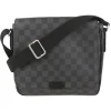 Louis Vuitton Vintage - Damier Graphite District PM - Black Gray - Damier Canvas Crossbody Bag - Luxury High Quality - Avvenice