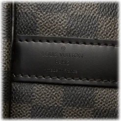 Louis Vuitton Vintage - Damier Graphite Keepall Bandouliere 55 Bag - Black Gray - Leather Handbag - Luxury High Quality - Avvenice
