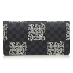 Louis Vuitton Vintage - Damier Graphite Portefeuille Brazza Christopher Nemeth Wallet - Leather - Luxury High Quality - Avvenice