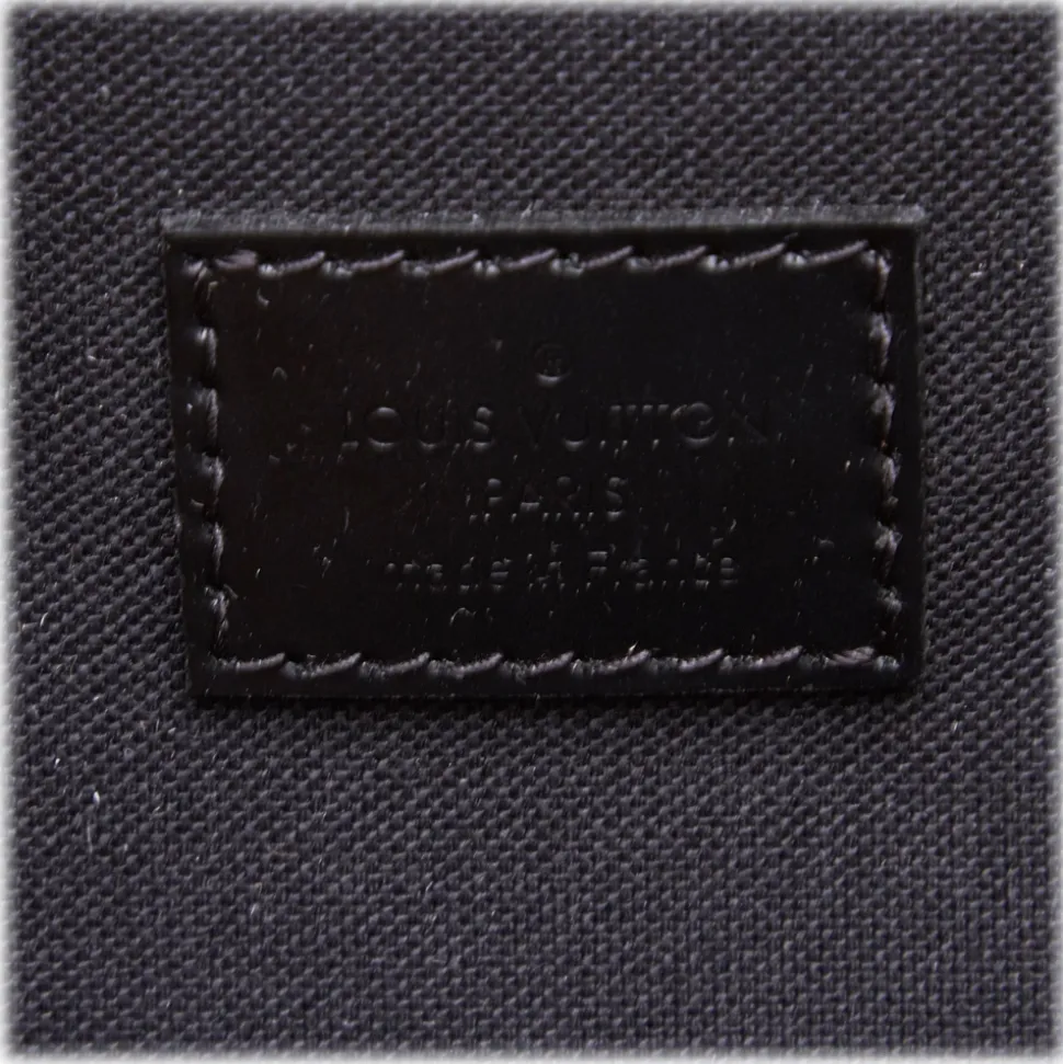 Louis Vuitton Vintage - Damier Graphite Icare Laptop Bag - Graphite - Damier Canvas and Leather - Luxury High Quality - Avvenice