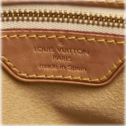 Louis Vuitton Vintage - Damier Hampstead PM White Blue Damier Canvas and Vachetta Leather Shoulder Bag - Luxury High Quality - Avvenice