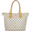 Louis Vuitton Vintage - Damier Azur Saleya PM - White Blue - Damier Canvas and Leather Handbag - Luxury High Quality - Avvenice