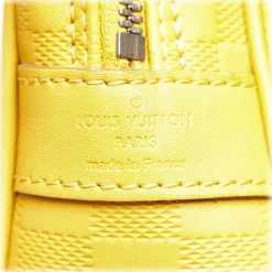 Louis Vuitton Vintage - Damier Infini Porte-Documents Voyage Mustard - Damier Canvas and Calf Leather Bag - Luxury High Quality - Avvenice