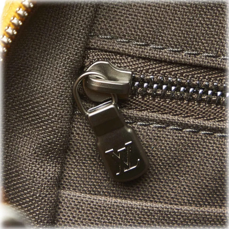 Louis Vuitton Vintage - Damier Infini Porte-Documents Voyage Mustard - Damier Canvas and Calf Leather Bag - Luxury High Quality - Avvenice