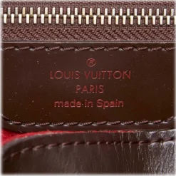 Louis Vuitton Vintage - Damier Ebene Hampstead MM Bag - Brown - Damier Canvas and Leather Handbag - Luxury High Quality - Avvenice