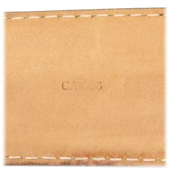 Louis Vuitton Vintage - Damier Ebene Inventeur Belt - Brown Gold - Leather Belt - Luxury High Quality - Avvenice