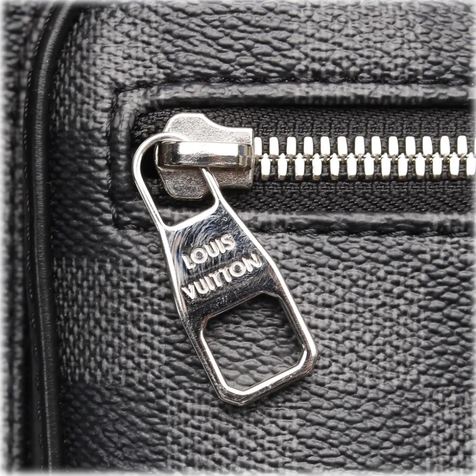 Louis Vuitton Vintage - Damier Graphite Josh Backpack - Black - Leather Backpack - Luxury High Quality - Avvenice