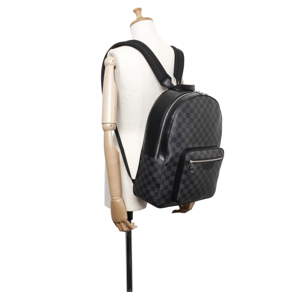 Louis Vuitton Vintage - Damier Graphite Josh Backpack - Black - Leather Backpack - Luxury High Quality - Avvenice