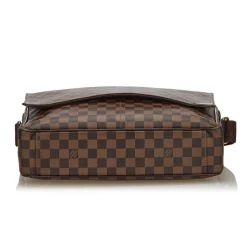 Louis Vuitton Vintage - Damier Ebene Shelton GM Bag - Brown - Damier Canvas and Leather Handbag - Luxury High Quality - Avvenice