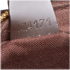 Louis Vuitton Vintage - Damier Ebene Shelton GM Bag - Brown - Damier Canvas and Leather Handbag - Luxury High Quality - Avvenice