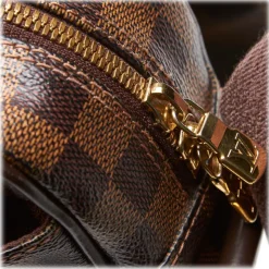 Louis Vuitton Vintage - Damier Ebene Shelton GM Bag - Brown - Damier Canvas and Leather Handbag - Luxury High Quality - Avvenice