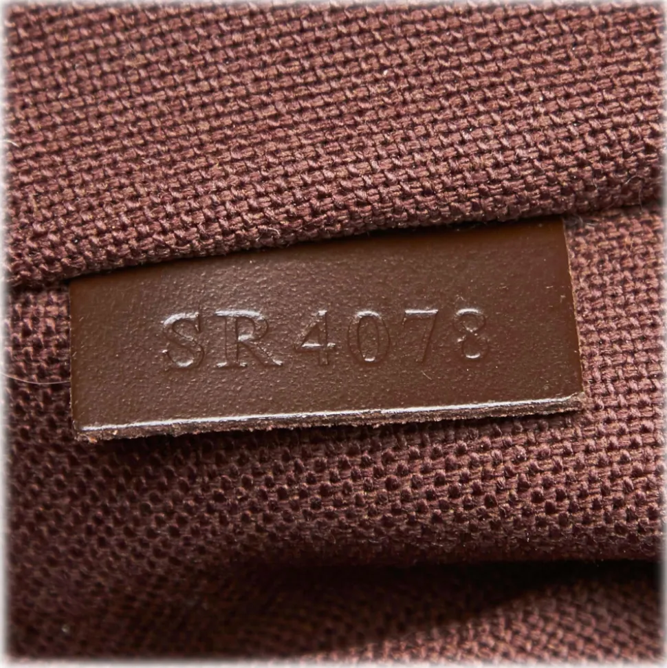 Louis Vuitton Vintage - Damier Ebene Brooklyn MM Bag - Brown - Damier Canvas and Leather Handbag - Luxury High Quality - Avvenice