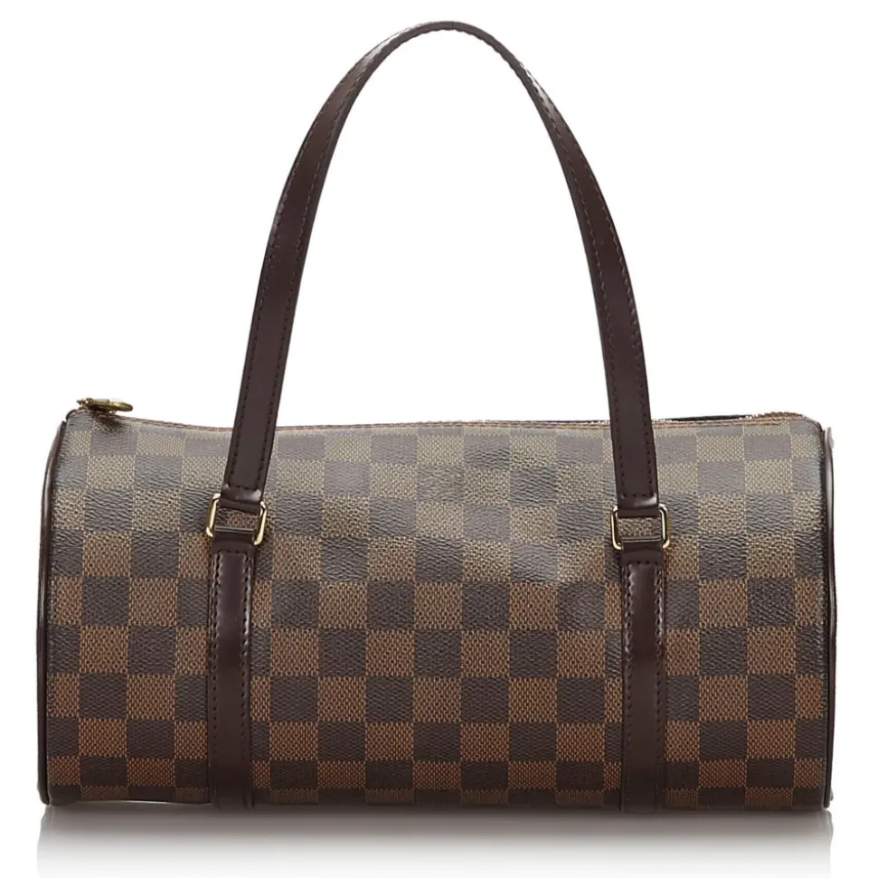 Louis Vuitton Vintage - Damier Ebene Papillon 26 Bag - Brown - Leather Handbag - Luxury High Quality - Avvenice