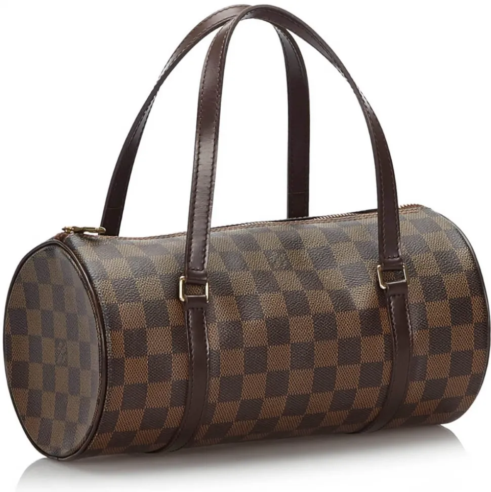 Louis Vuitton Vintage - Damier Ebene Papillon 26 Bag - Brown - Leather Handbag - Luxury High Quality - Avvenice
