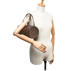 Louis Vuitton Vintage - Damier Ebene Papillon 26 Bag - Brown - Leather Handbag - Luxury High Quality - Avvenice