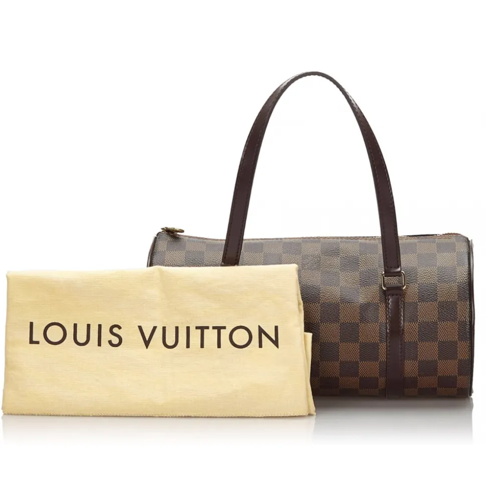 Louis Vuitton Vintage - Damier Ebene Papillon 26 Bag - Brown - Leather Handbag - Luxury High Quality - Avvenice