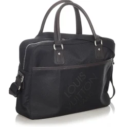 Louis Vuitton Vintage - Damier Geant Yack - Black - Damier Canvas and Leather Business Bag - Luxury High Quality - Avvenice