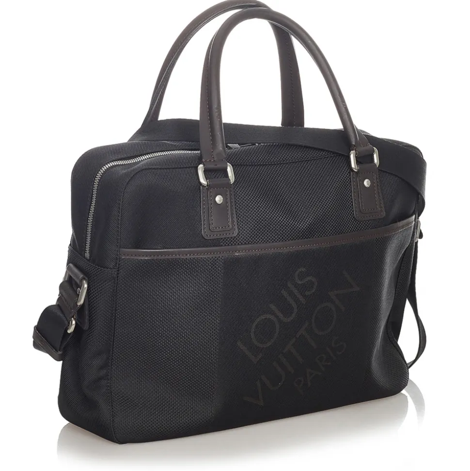 Louis Vuitton Vintage - Damier Geant Yack - Black - Damier Canvas and Leather Business Bag - Luxury High Quality - Avvenice