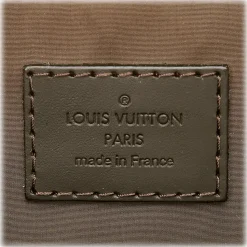 Louis Vuitton Vintage - Damier Geant Yack - Black - Damier Canvas and Leather Business Bag - Luxury High Quality - Avvenice