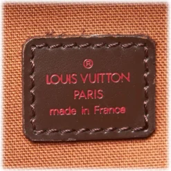 Louis Vuitton Vintage - Damier Ebene Dorsoduro Bag - Brown - Damier Canvas and Leather Handbag - Luxury High Quality - Avvenice