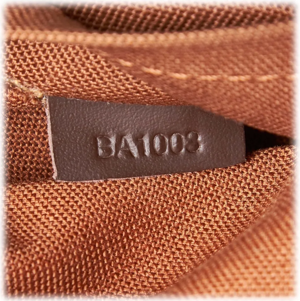 Louis Vuitton Vintage - Damier Ebene Dorsoduro Bag - Brown - Damier Canvas and Leather Handbag - Luxury High Quality - Avvenice