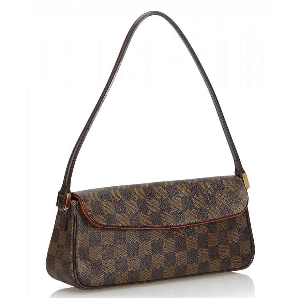 Louis Vuitton Vintage - Damier Ebene Recoleta Bag - Brown - Damier Canvas and Leather Handbag - Luxury High Quality - Avvenice