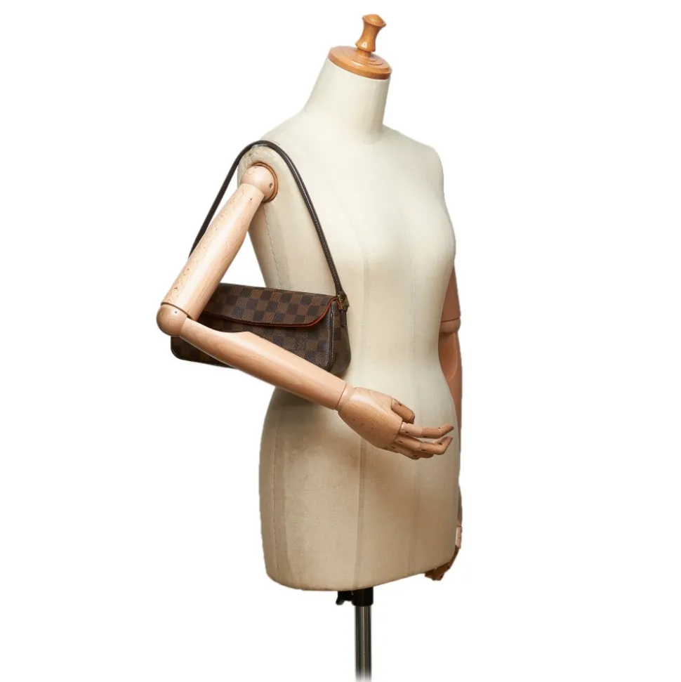 Louis Vuitton Vintage - Damier Ebene Recoleta Bag - Brown - Damier Canvas and Leather Handbag - Luxury High Quality - Avvenice