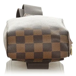 Louis Vuitton Vintage - Damier Ebene Geronimos - Brown - Damier Canvas Belt Bag - Luxury High Quality - Avvenice