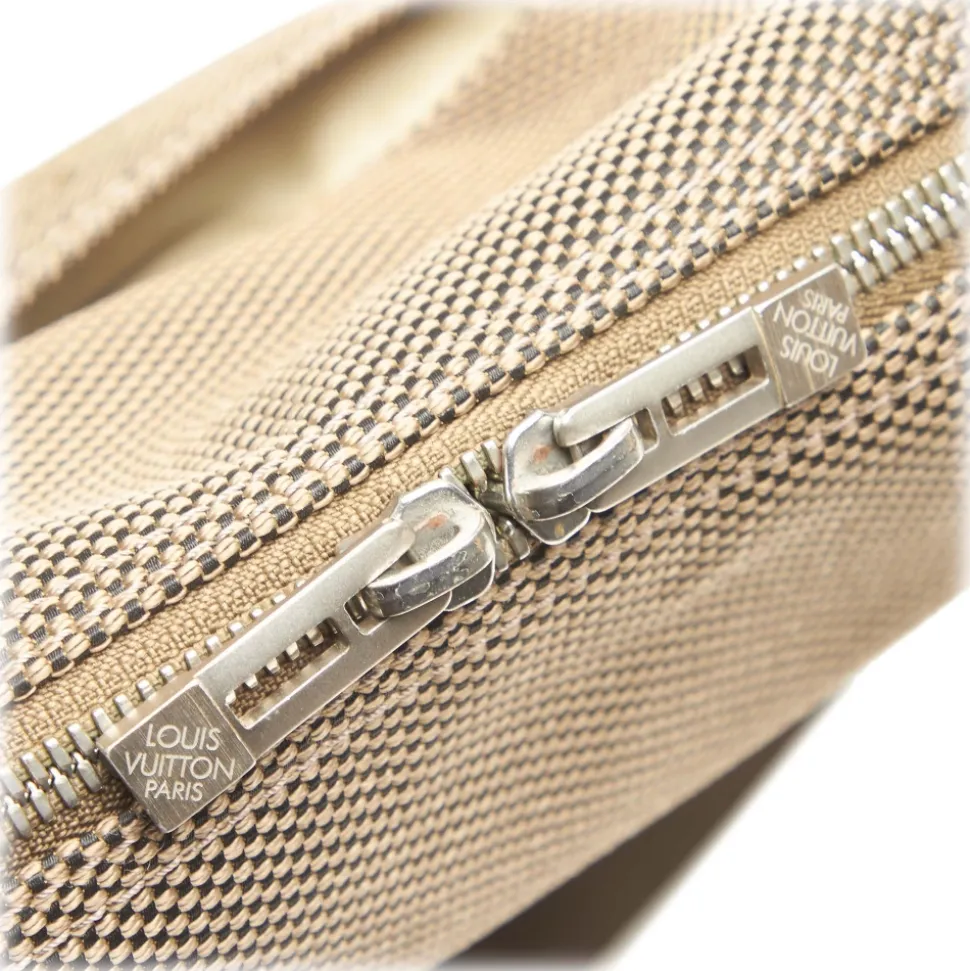 Louis Vuitton Vintage - Damier Geant Citadin - Brown - Fabric Canvas and Calf Leather Crossbody Bag - Luxury High Quality - Avvenice