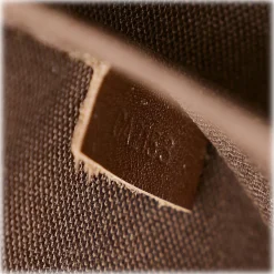 Louis Vuitton Vintage - Damier Infini Tadao - Dark Brown - Calf Leather Satchel - Luxury High Quality - Avvenice