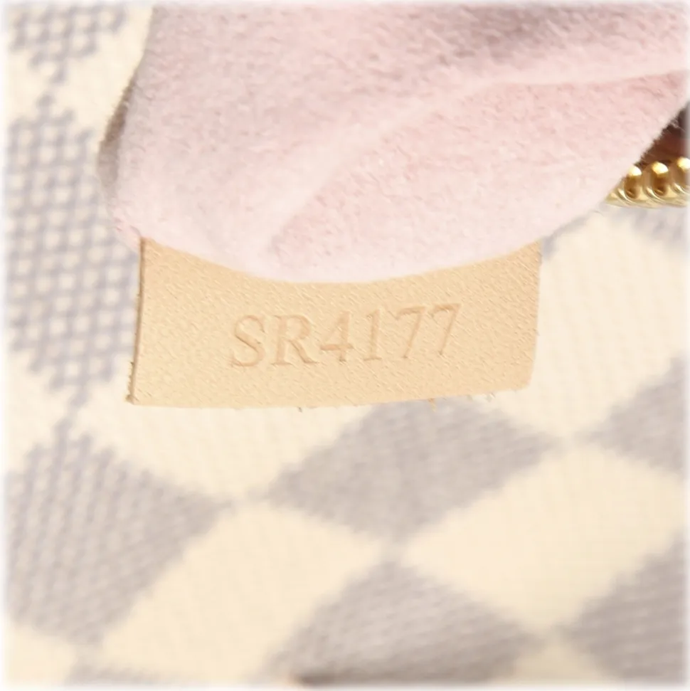 Louis Vuitton Vintage - Damier Azur Sperone Backpack - White - Leather Backpack - Luxury High Quality - Avvenice