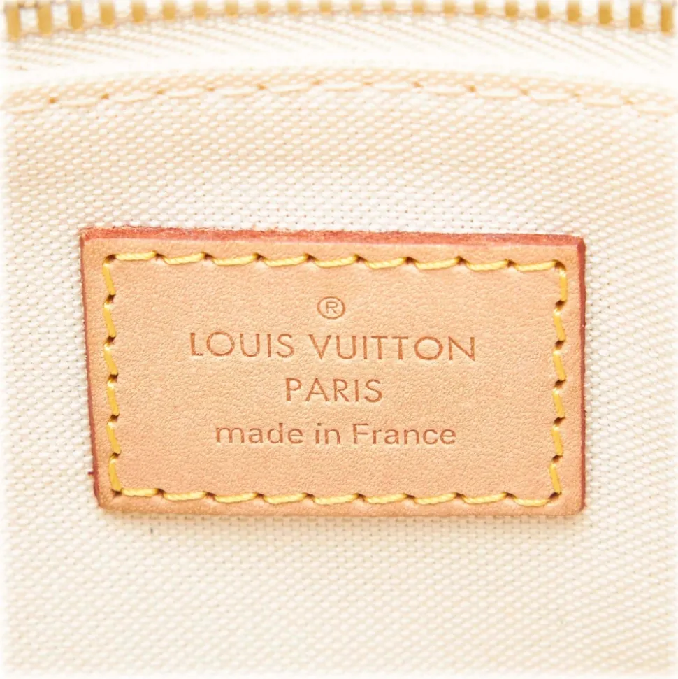Louis Vuitton Vintage - Damier Azur Cabas Adventure PM Bag - White Ivory Blue - Damier Leather Handbag - Luxury High Quality - Avvenice