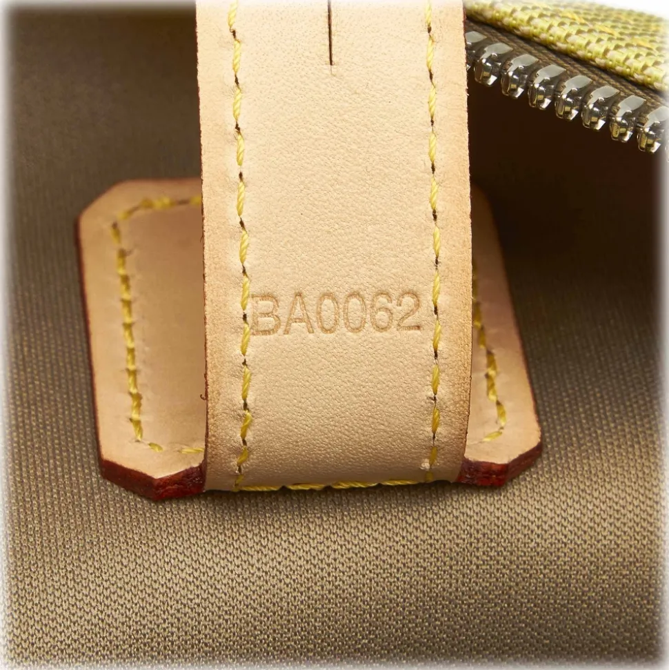 Louis Vuitton Vintage - Damier Geant Southern Bag - Green Brown - Damier Canvas and Leather Travel Bag - Luxury High Quality - Avvenice