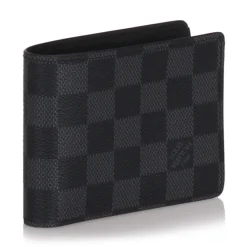Louis Vuitton Vintage - Damier Graphite Florin Wallet - Graphite - Damier Leather Wallet - Luxury High Quality - Avvenice