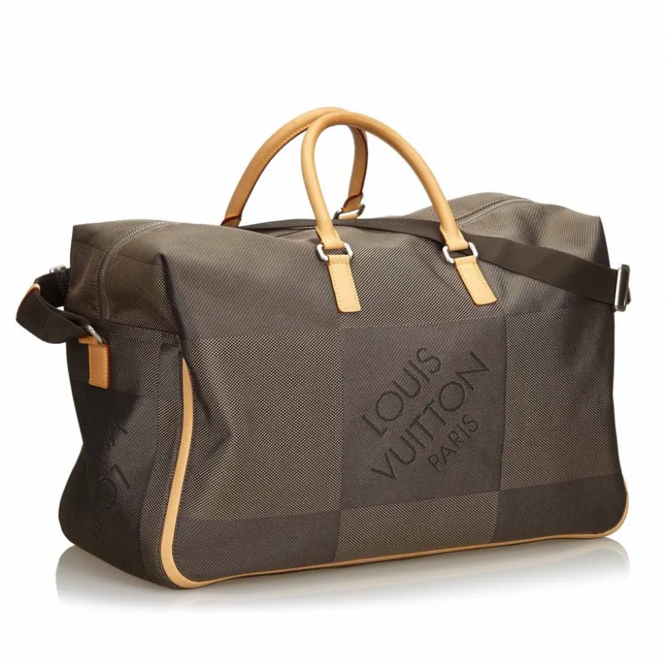 Louis Vuitton Vintage - Damier Geant Souverain Bag - Brown - Damier Canvas and Leather Handbag - Luxury High Quality - Avvenice