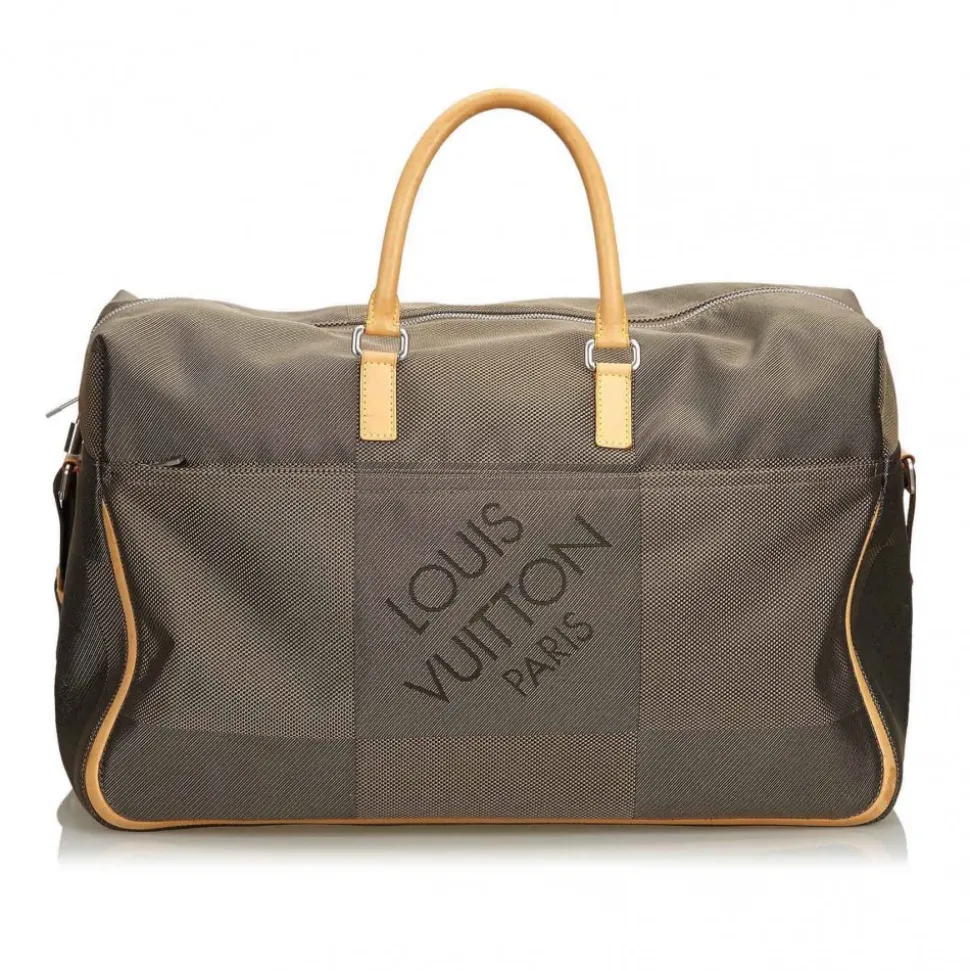 Louis Vuitton Vintage - Damier Geant Souverain Bag - Brown - Damier Canvas and Leather Handbag - Luxury High Quality - Avvenice